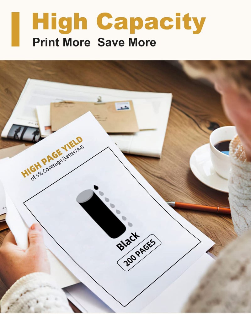 IN INTACTECH Intactech LC3013BK Compatible Ink Cartridges Replacement for Brother LC3013 XL LC3011 Black BK High Yield Ink Cartridges Work with MFC-J491DW MFC-J497DW MFC-J690DW MFC-J895DW Inkjet Printer - Image 4